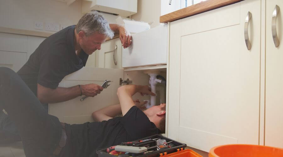 Professional burst pipe repair services in Kennebec, SD